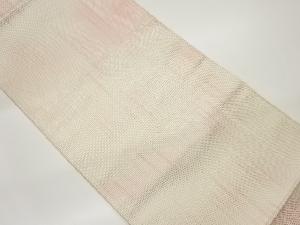 抽象霞模様織出し名古屋帯